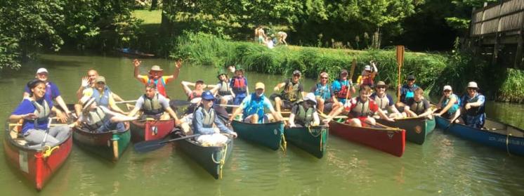 Canoe outing